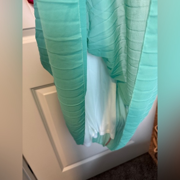 NWT - NINA LEONARD Pleated Midi Dress with Tie Belt - Size XL - Picture 3 of 5